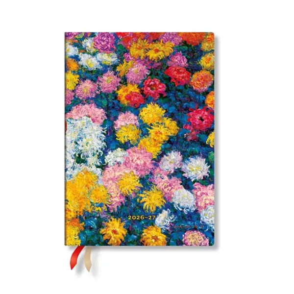 Paperblanks Планер Monet's Chrysanthemums