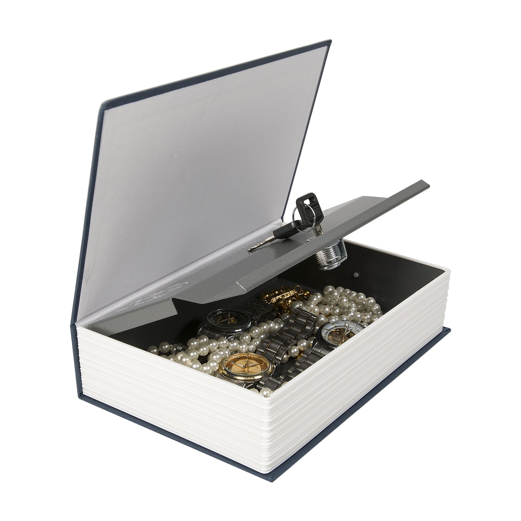 RFG Каса книга за пари и ценности, 24 cm, тъмносиня - Image 8