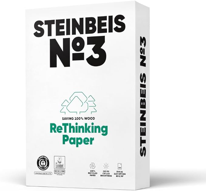 Копирна хартия STEINBEIS №3 ReThinking