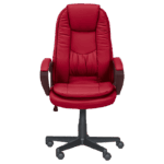 Президентски офис стол Carmen 6682-1 - бордо - Image 2