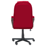 Президентски офис стол Carmen 6682-1 - бордо - Image 4