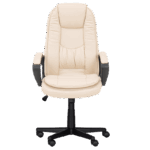 Президентски офис стол Carmen 6682-1 - крем - Image 2