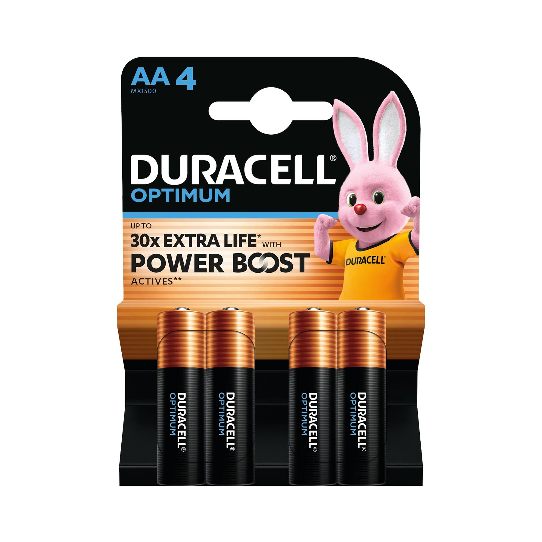 Алкална батерия Duracell Optimum
