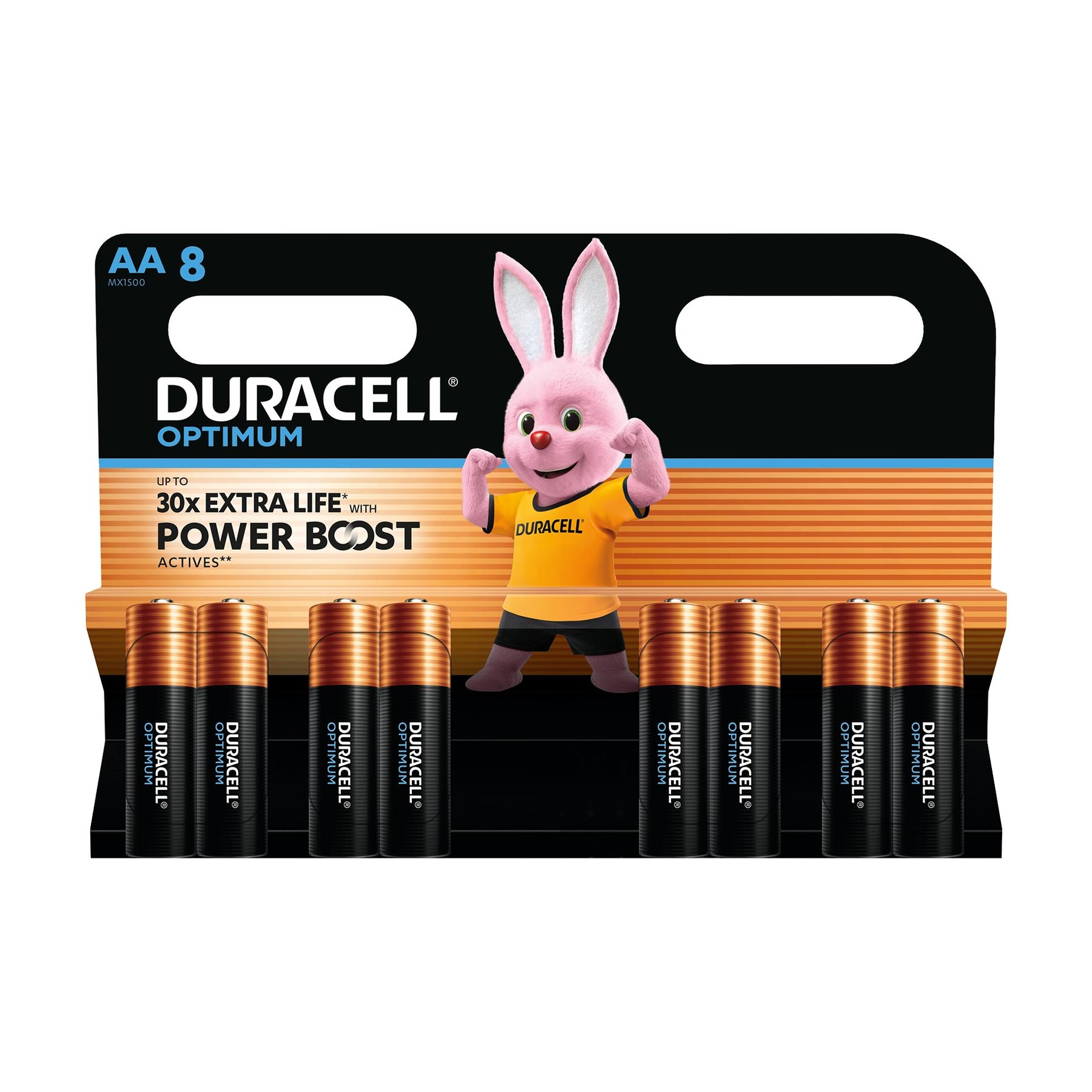 Алкална батерия Duracell Optimum