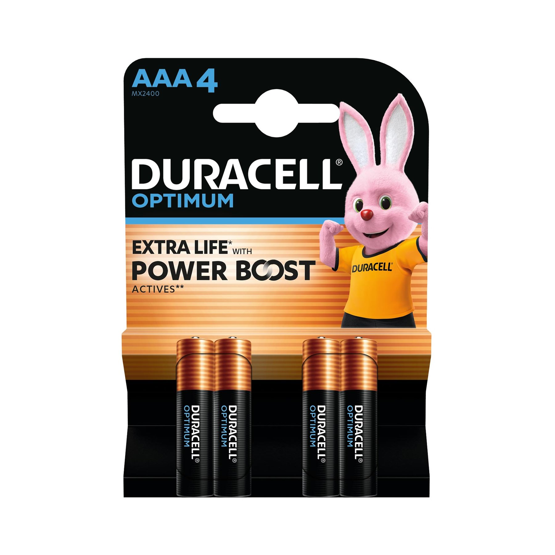 Алкална батерия Duracell Optimum