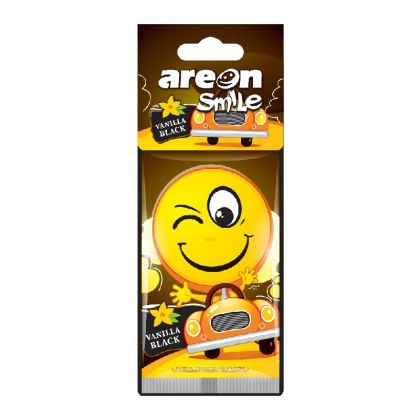 Ароматизатор за кола Ареон Smile Черна Ванилия