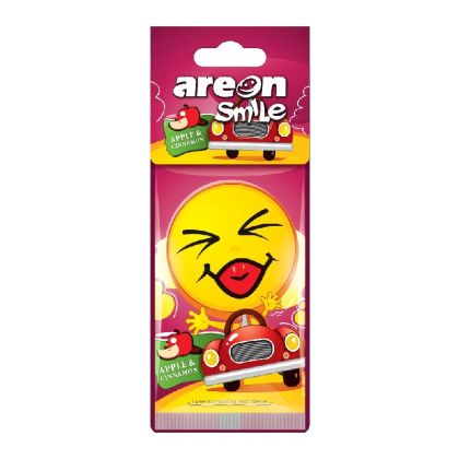 Ароматизатор за кола Ареон Smile Ябълка и Канела