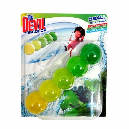 Ароматизатор за тоалетна Dr. Devil BiColor Гел