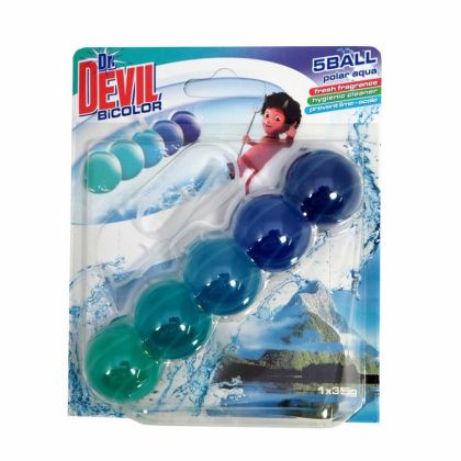 Ароматизатор за тоалетна Dr. Devil BiColor Гел