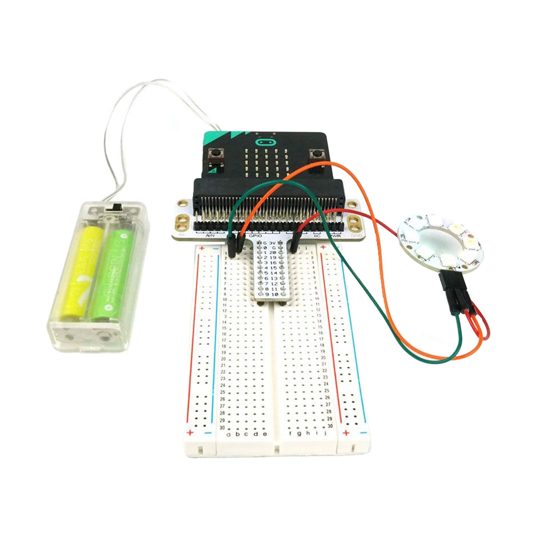 с Micro:Bit платка