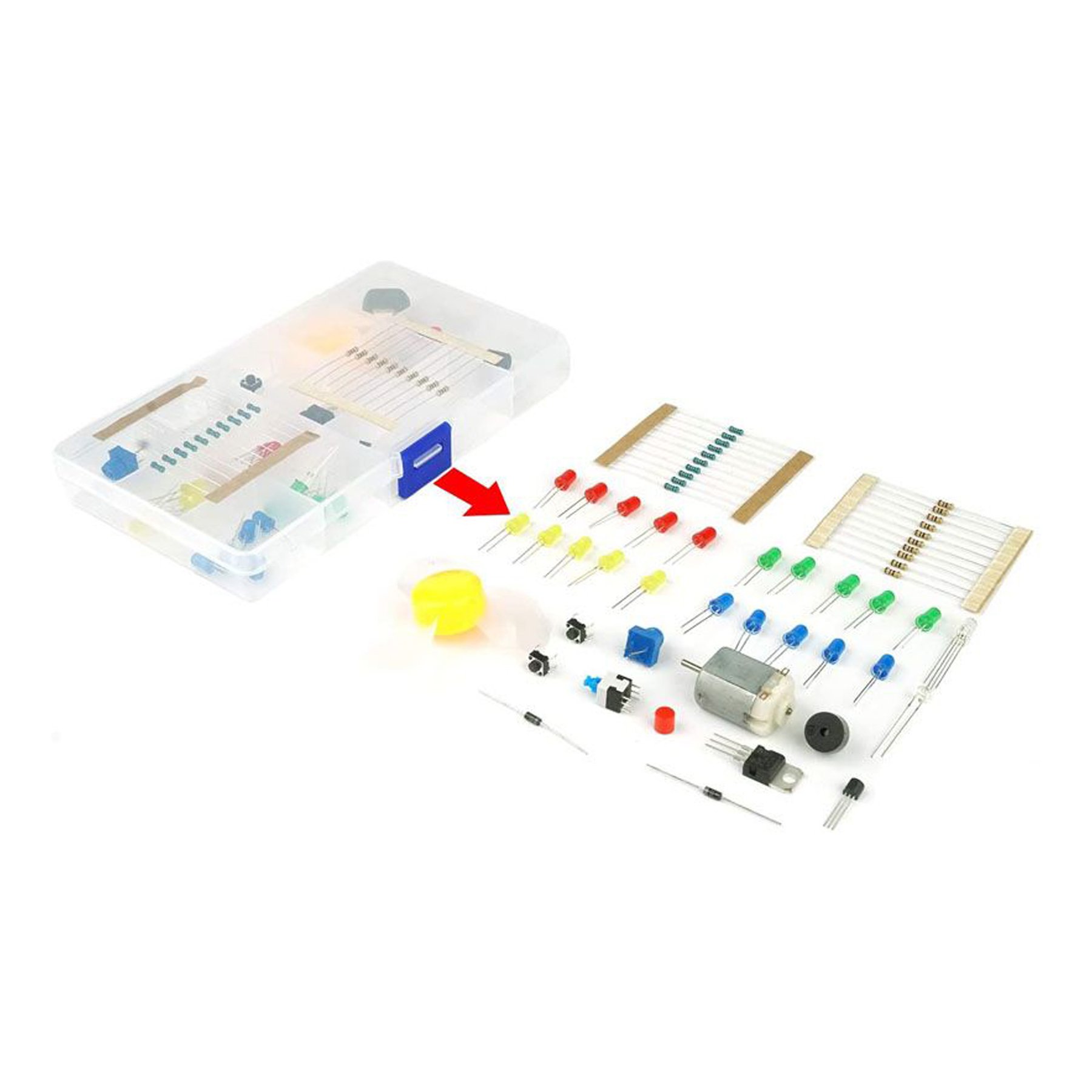 Базов комплект Elecfreaks EF08180, с Micro:Bit платка, батерии AAA - Image 4
