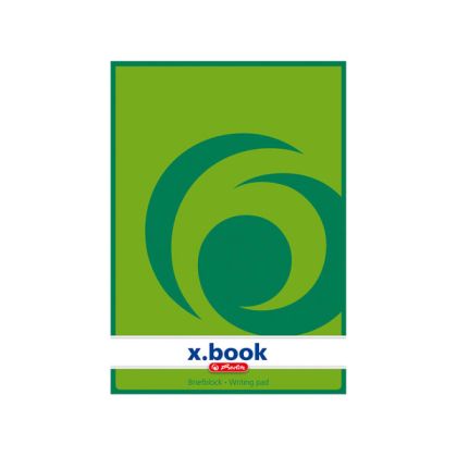 Бележник Herlitz X-book Меки зелени корици
