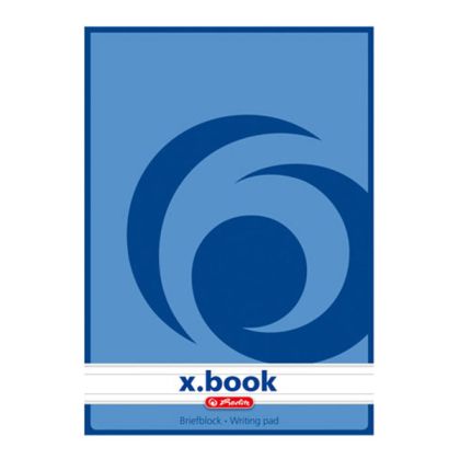 Бележник Herlitz X-book Меки сини корици
