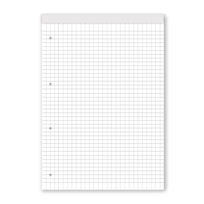 Блокнот Black&White А4 50 л. с квадратчета