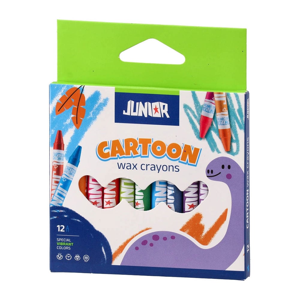 Восъчни пастели Junior Cartoon