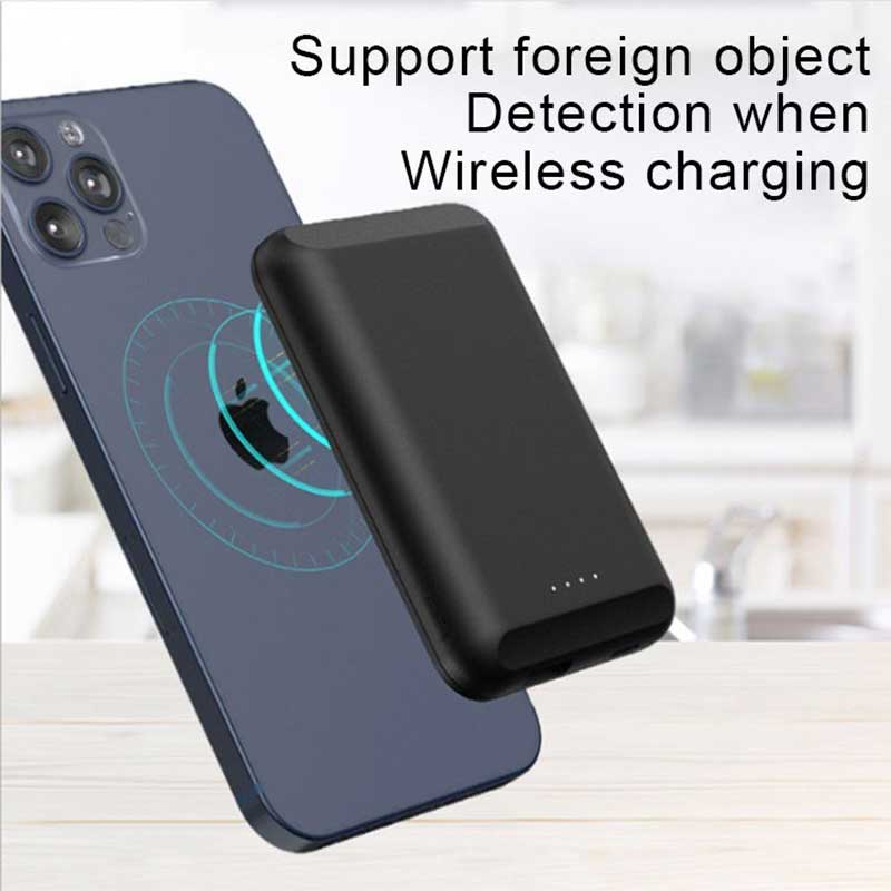 Външна батерия Wesdar S293, 5000 mAh, черна - Image 6