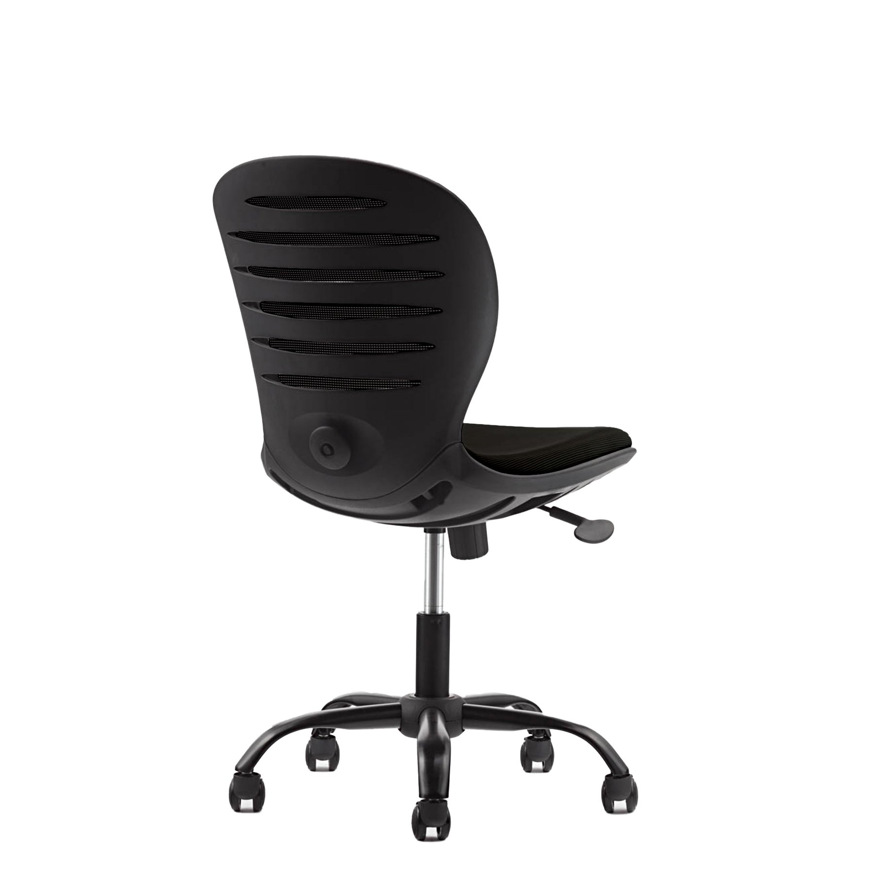 Детски стол RFG Flexy Black, дамаска и меш, черна седалка, черна облегалка - Image 5