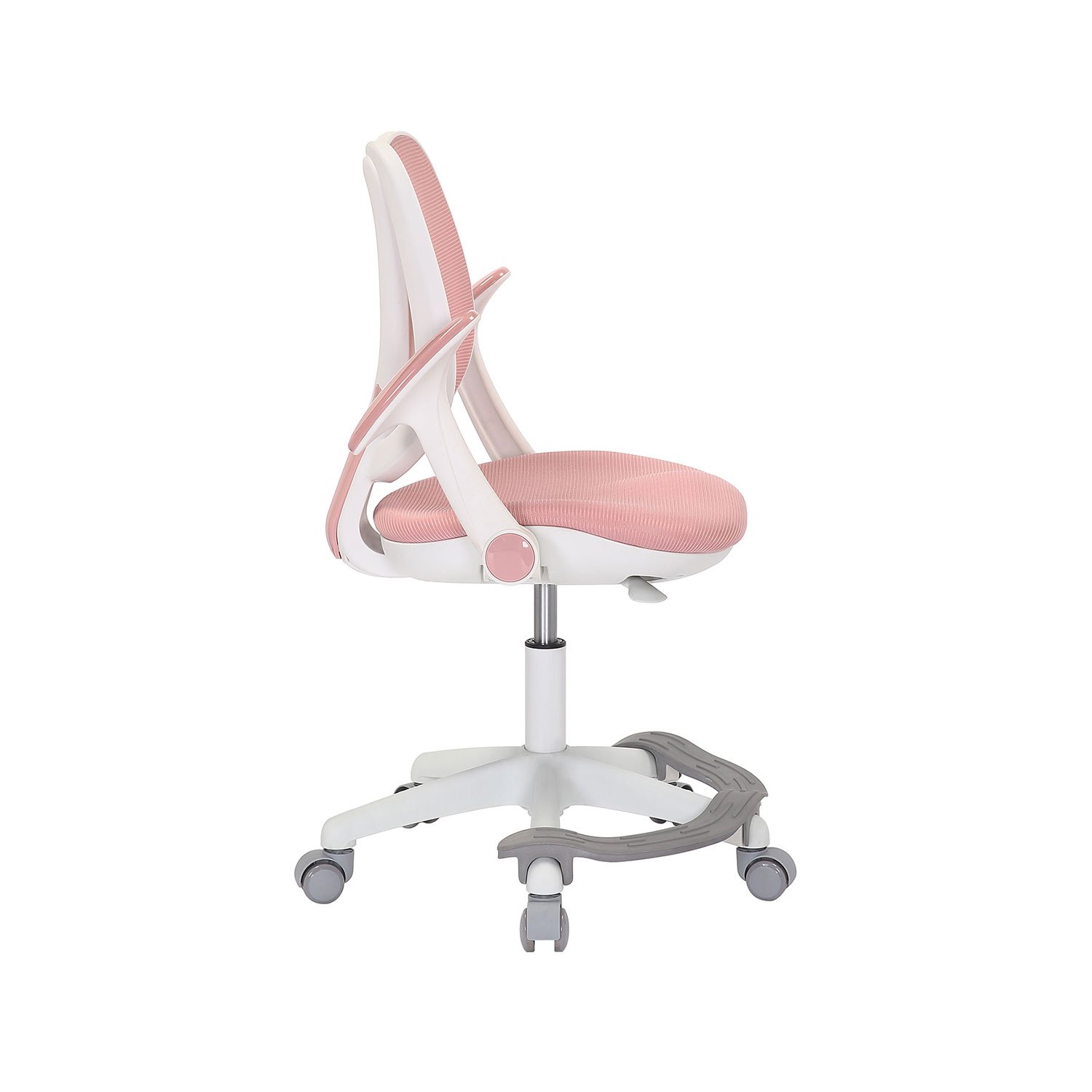 Детски стол RFG Sweety White, меш, до 100 kg, розов - Image 5