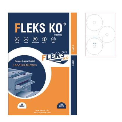 Етикети Fleks Ko Бели
