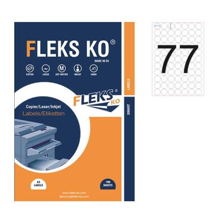 Етикети Fleks Ko Бели