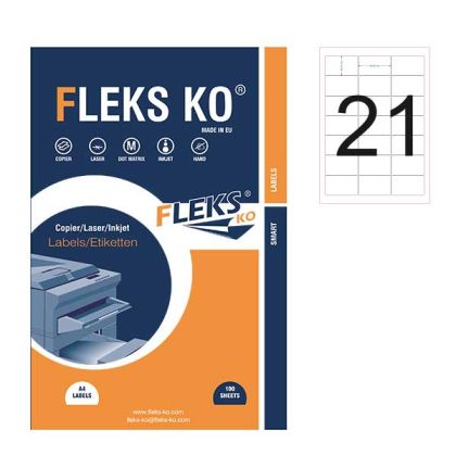 Етикети Fleks Ko Бели