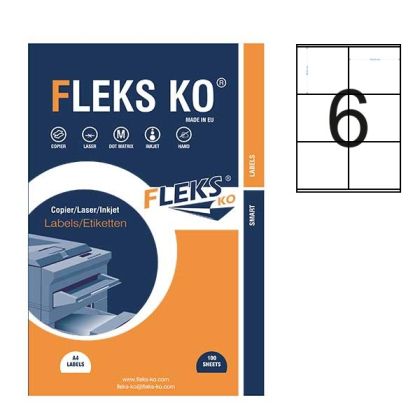 Етикети Fleks Ko Бели