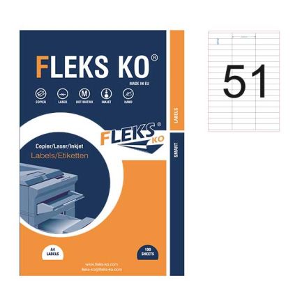 Етикети Fleks Ko Бели