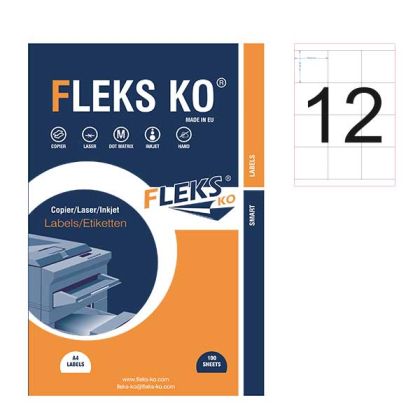 Етикети Fleks Ko Бели