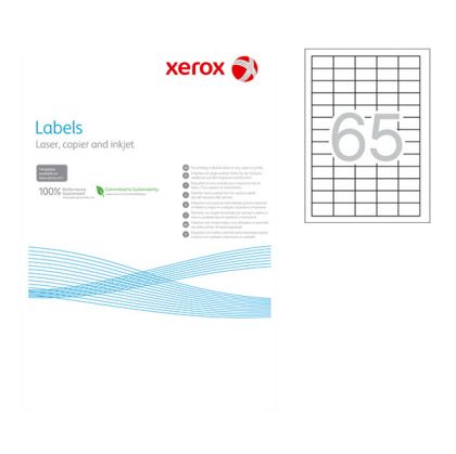 Етикети Xerox Бели