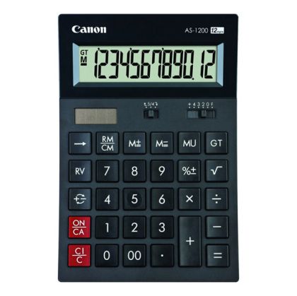Калкулатор Canon АS-1200 Настолен