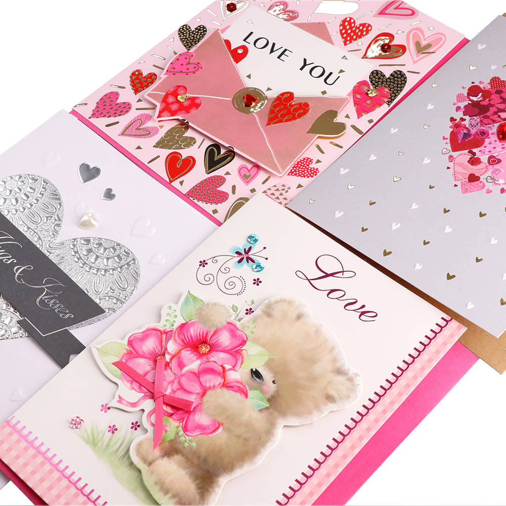 Картичка Festa, Love, асорти, 1 брой - Image 5