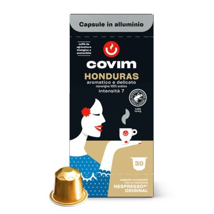 Кафе капсула Covim Alluminium Honduras Bio 30 бр.