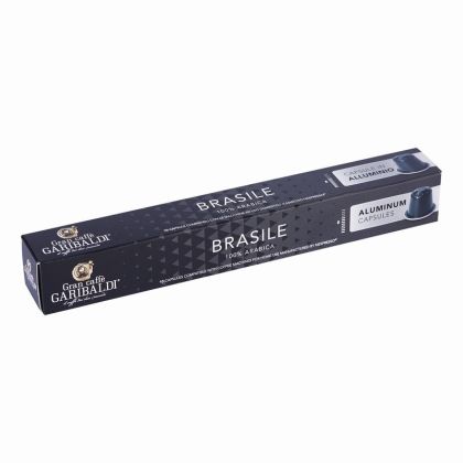 Кафе капсула Garibaldi Alluminium Brasile 10 бр.