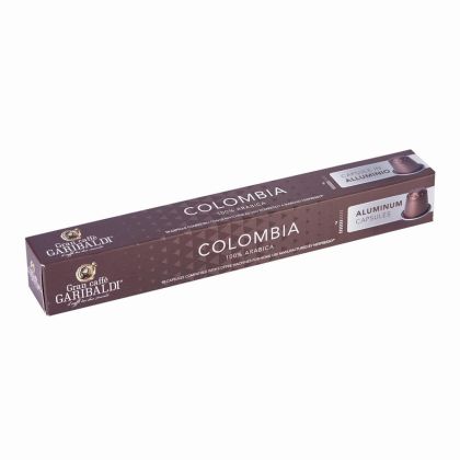 Кафе капсула Garibaldi Alluminium Colombia 10 бр.