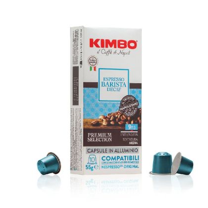 Кафе капсула Kimbo Espresso Barista Decaf 10 бр.