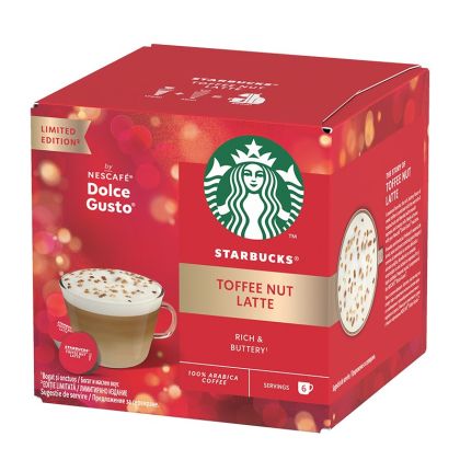 Кафе капсула STARBUCKS® Toffee Nut Latte 12 бр.