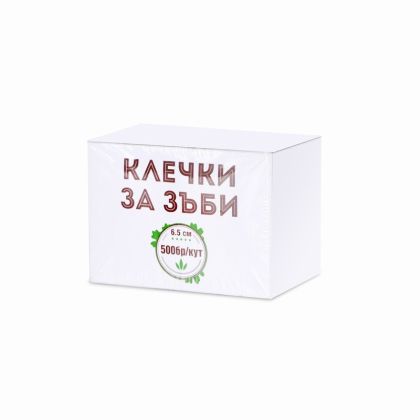 Клечки за зъби Дървени