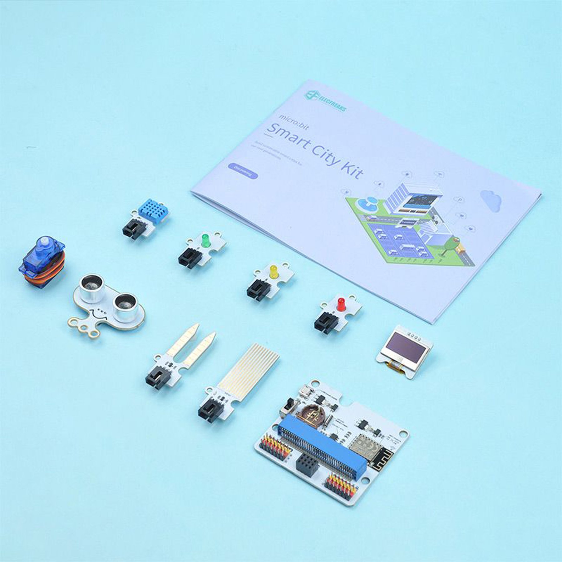 с Micro:Bit платка