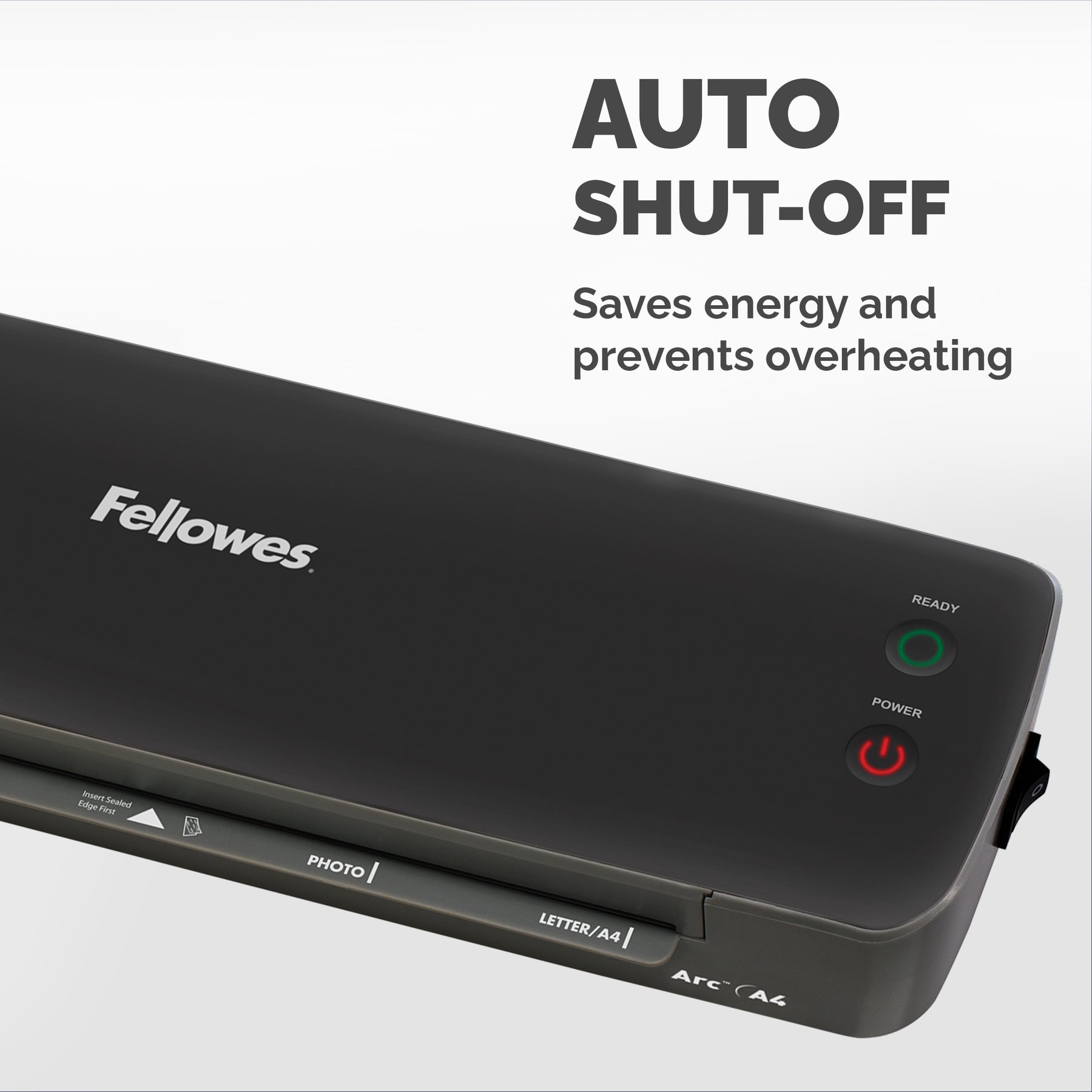 Ламинатор Fellowes ARC, A4, за фолио до 80 микрона, максимална широчина на фолиото 240 mm - Image 5