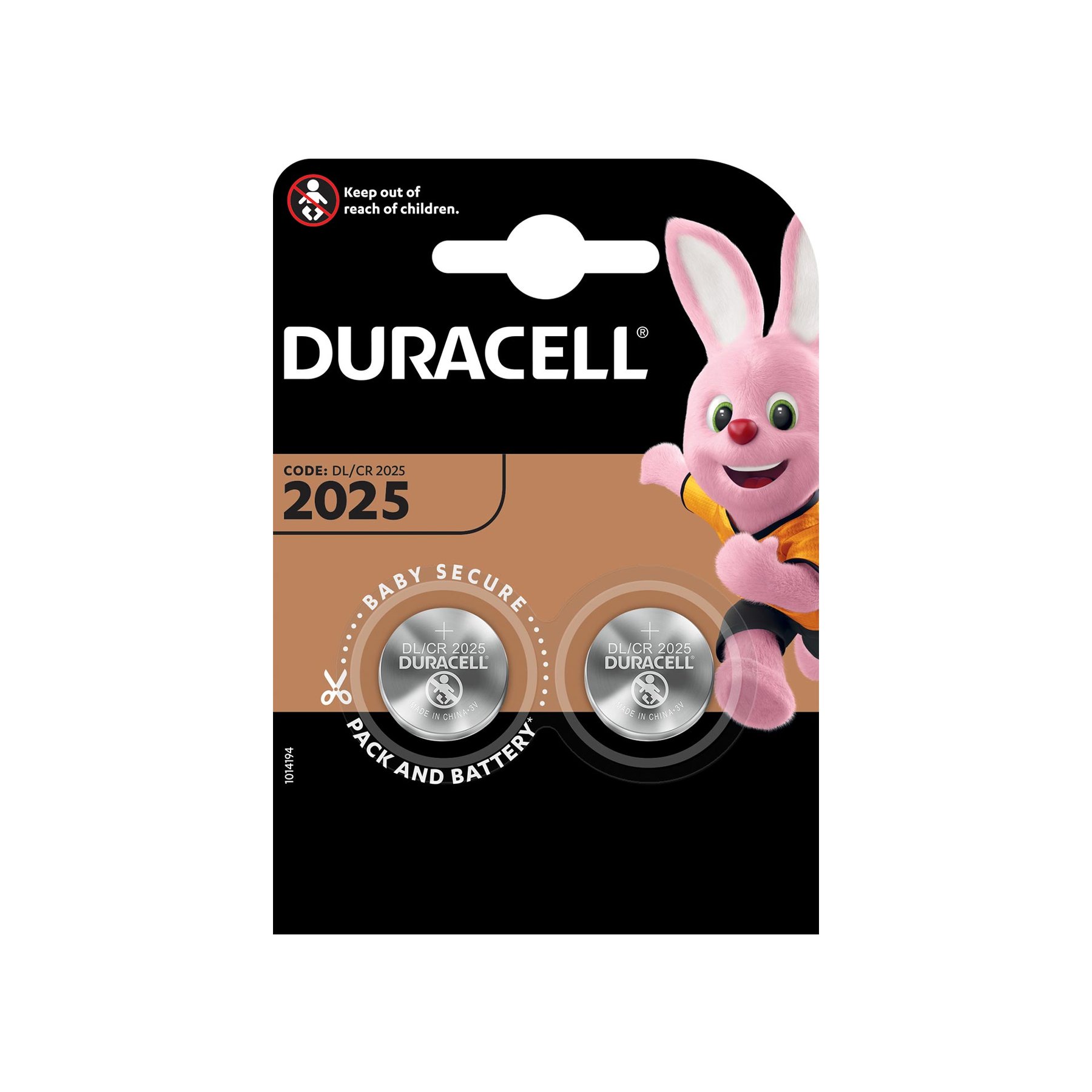Литиева батерия Duracell CB MES LM 2025
