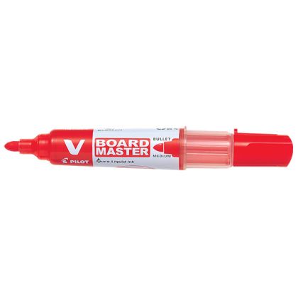 Маркер за бяла дъска Pilot V-Board Master Объл връх 2-6 mm Червен