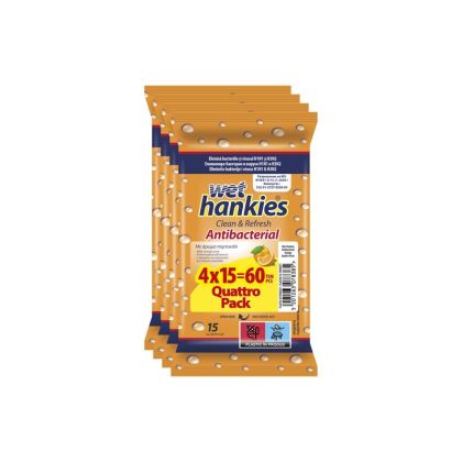 Мокри кърпи Wet Hankies Почистващи и ароматизиращи