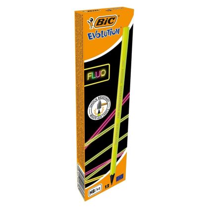 Молив Bic Evolution FLUO Подострен