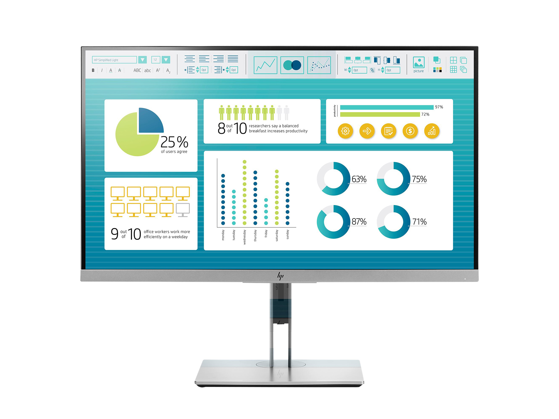 Монитор HP EliteDisplay E273