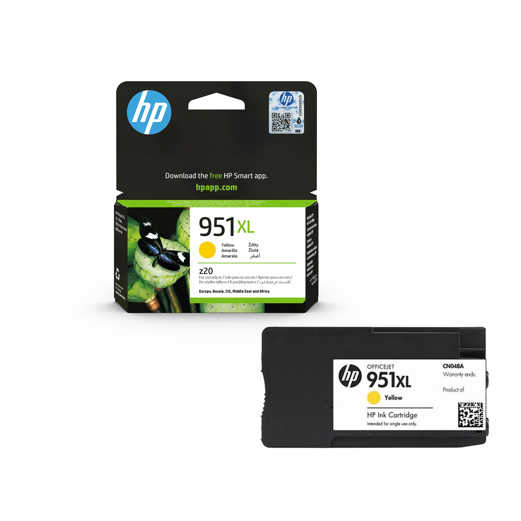 Оригинален патрон HP CN048AE, NO951XL, 1500 страници/5%, Yellow - Image 7
