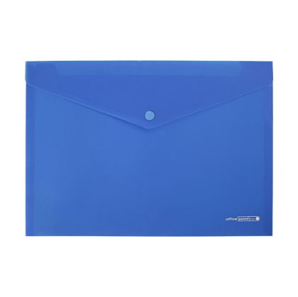 Папка джоб с копче Office Point De Luxe PP