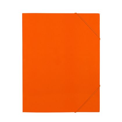 Папка с три капака и ластик Standard Картон