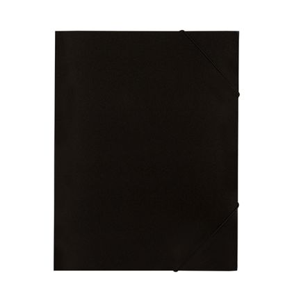 Папка с три капака и ластик Standard Картон