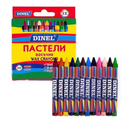 Пастели Dinel Восъчни