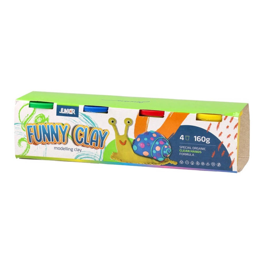 Пластилин Junior Funny Clay